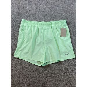 Nike‎ Challenger Running Shorts DRI-FIT 5" Men's 2XL XXL Vapor Green DV9363-376